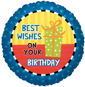 Best Wishes On Your Birthday (single-sided)