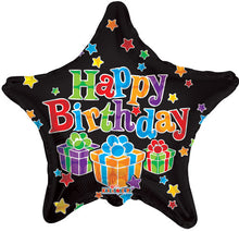 Birthday Big Dots Stars Foil Balloons