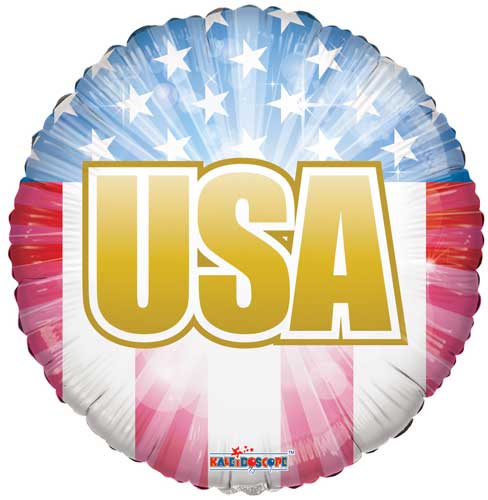 USA Flag Foil Balloons