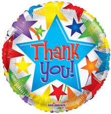 Thank You Stars Foil Balloons