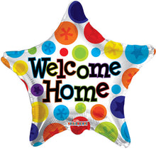 Welcome Home Star Foil  Balloons