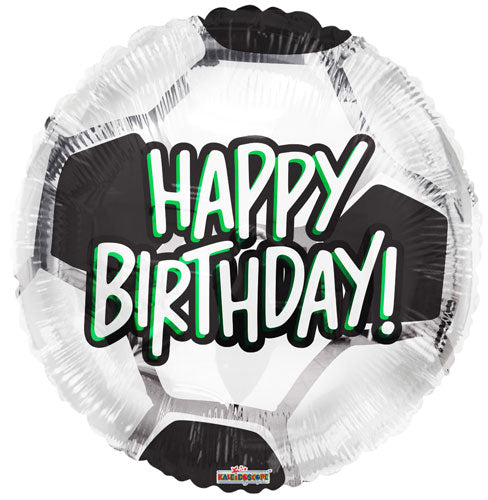 Soccer Birthday Foil Balloons