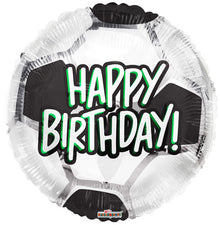 Soccer Birthday Foil Balloons