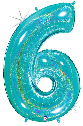 Megaloon Number 6 Balloons
