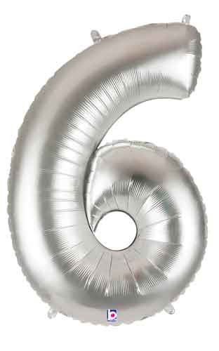 Megaloon Number 6 Balloons