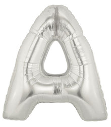 Megaloon Silver Letter A Balloon