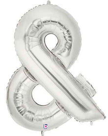 Megaloon Ampersand Foil Balloon