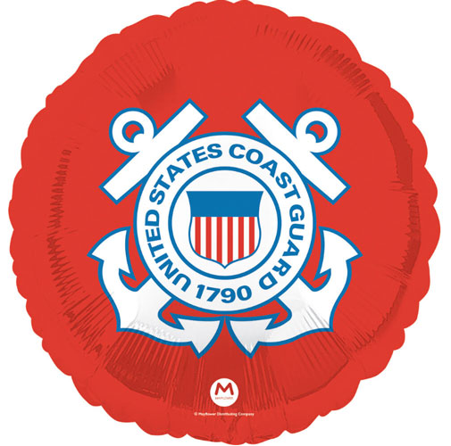 United States Coast Guard Foil Balloons