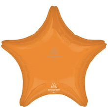 19 Inch Vibrant Orange Star