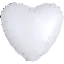 18 inch Anagram White Heart