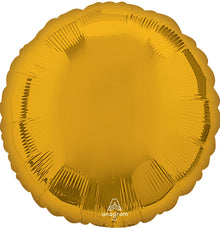 18 inch Metallic Gold Rounds