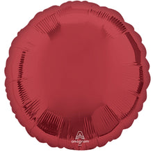 18 inch Burgundy Rounds