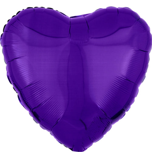18 inch Purple Hearts
