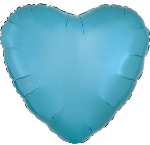18 inch Caribbean Blue Hearts