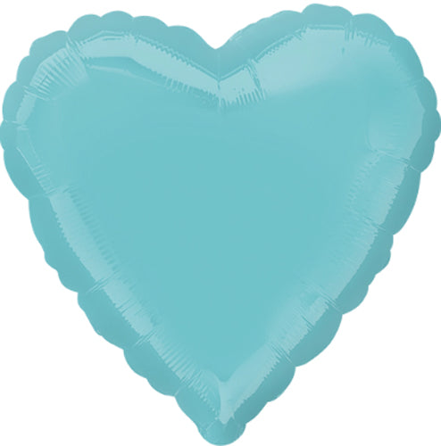 18 inch Robin's Egg Blue Hearts