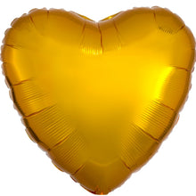 18 inch Metallic Gold Hearts