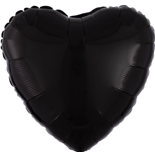 18 inch Black Hearts