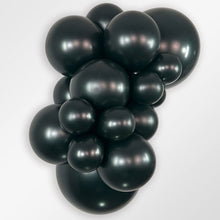 11" Metallic Black Sempertex Balloons