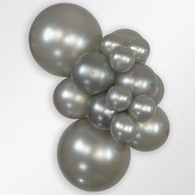 18" Metallic Silver Sempertex Balloons