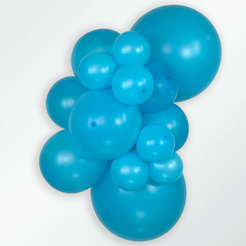 24" Neon Blue Sempertex Balloons