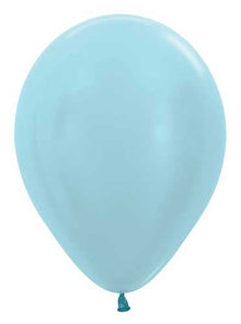 Pearl 5" Blue Balloons