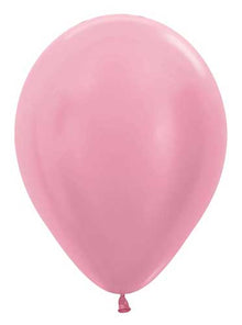 Pearl 5" Pink Balloons