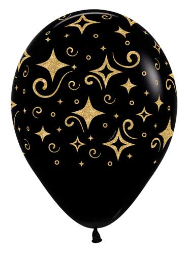 Golden Diamonds Balloons