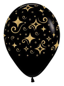 Golden Diamonds Balloons