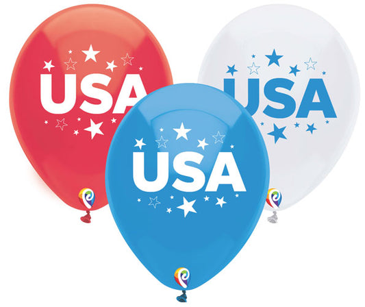 11" USA Latex Balloons