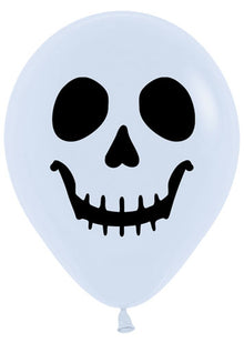 5 inch Skull Face Balloons