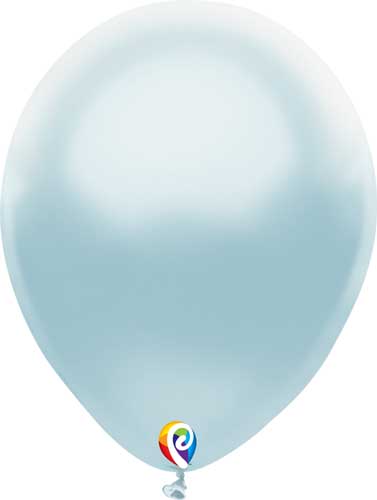 Pearl Baby Blue Balloons