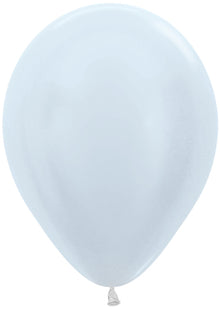11" Pearl White Sempertex Balloons