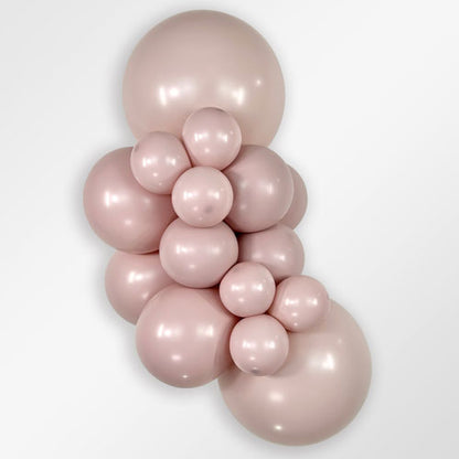 18" Pastel Dusk Rose Sempertex Balloons