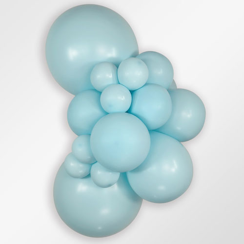 24" Pastel Matte Blue Sempertex Balloons
