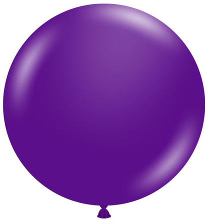 36” Plum Purple TUFTEX Balloons