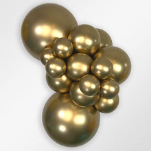 9" Reflex Gold Sempertex Balloons