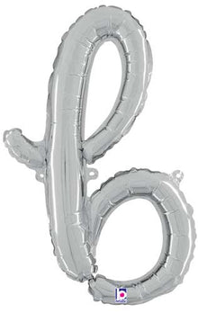 24" Air-Fill Script Letter Balloons