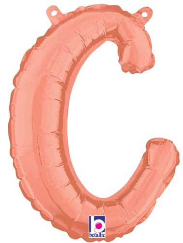 14" Air-Fill Script Letter Balloons