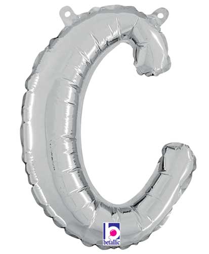 14" Air-Fill Script Letter Balloons