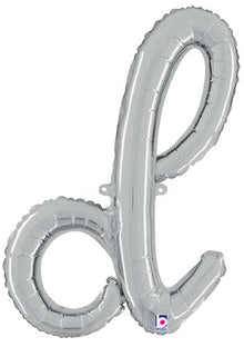 24" Air-Fill Script Letter Balloons