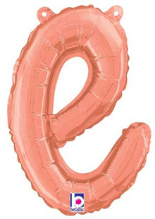 14" Air-Fill Script Letter Balloons