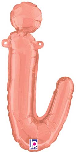 14" Air-Fill Script Letter Balloons