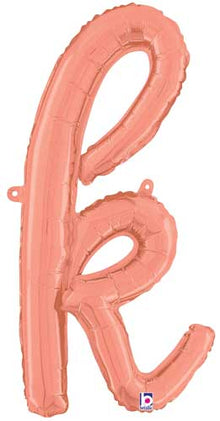 24" Air-Fill Script Letter Balloons