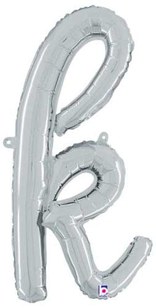 24" Air-Fill Script Letter Balloons