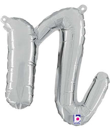 14" Air-Fill Script Letter Balloons