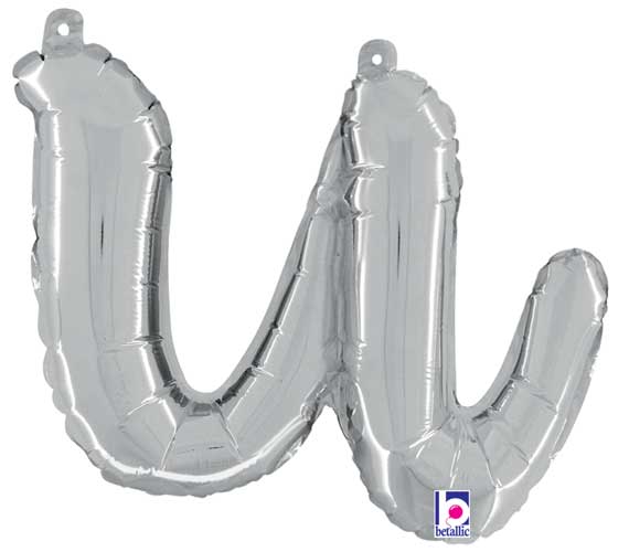 14" Air-Fill Script Letter Balloons