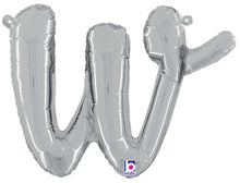 14" Air-Fill Script Letter Balloons