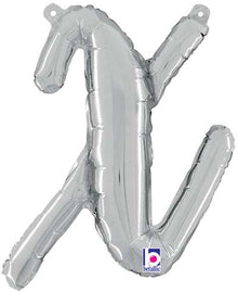 14" Air-Fill Script Letter Balloons