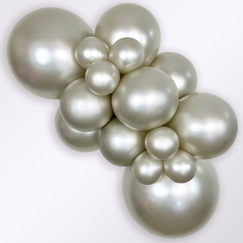11" Silk Cream Pearl Sempertex Balloons