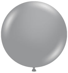 17" Silver TUFTEX Balloons